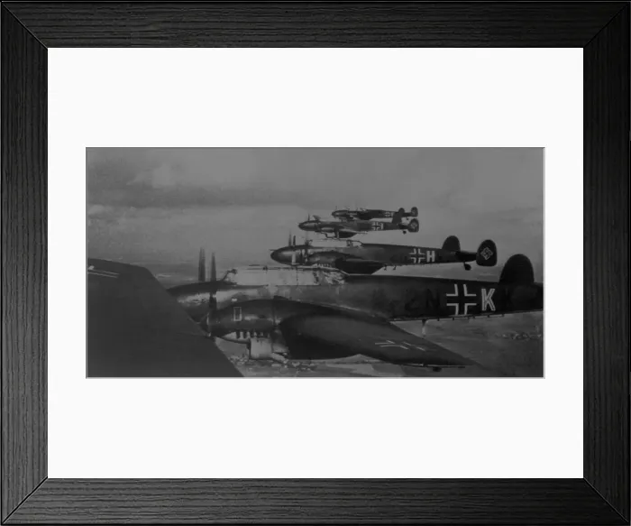 Framed Print : Messerschmitt Bf-110 Framed Print : Messerschmitt Bf-110
