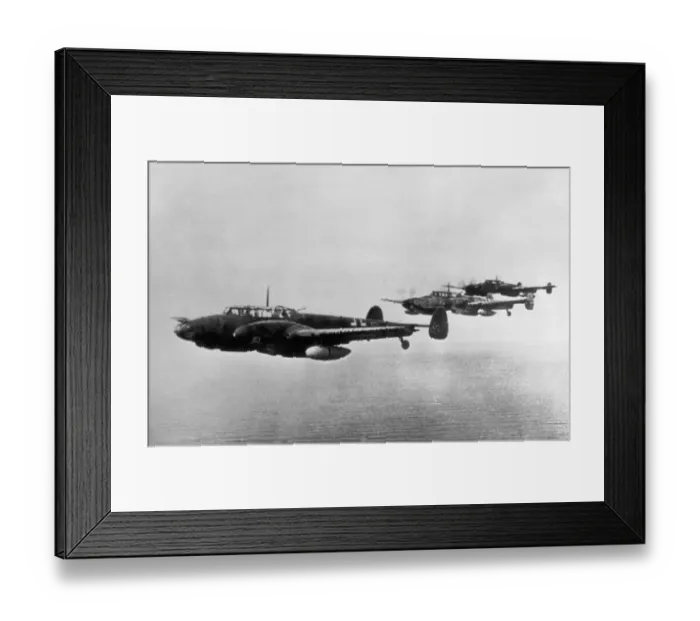 Framed Print : Messerschmitt Bf-110 Framed Print : Messerschmitt Bf-110