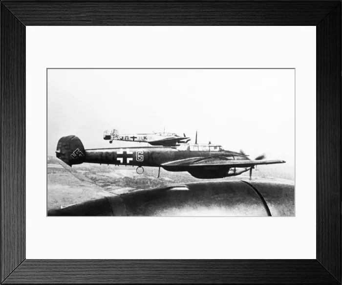 Framed Print : Messerschmitt Bf-110 Framed Print : Messerschmitt Bf-110