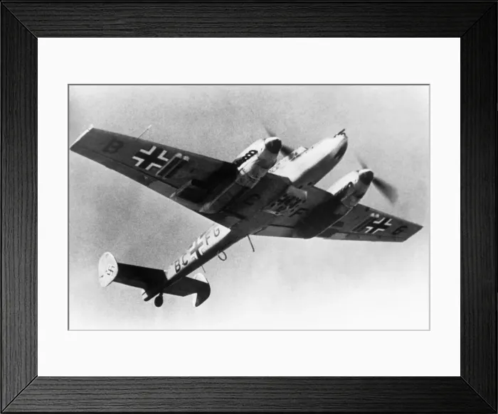 Framed Print : Messerschmitt Bf-110 Framed Print : Messerschmitt Bf-110
