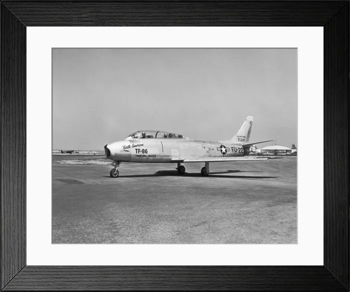 Framed Print : North American F-86 Sabre Framed Print : North American F-86 Sabre