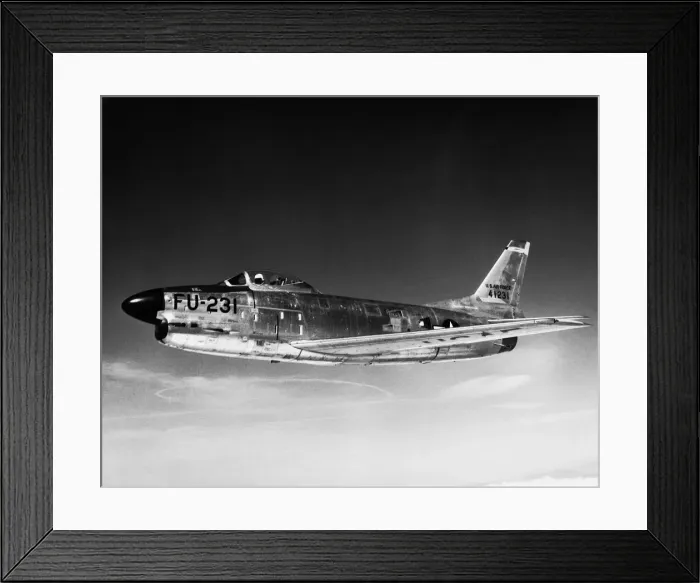 Framed Print : North American F-86 Sabre Framed Print : North American F-86 Sabre