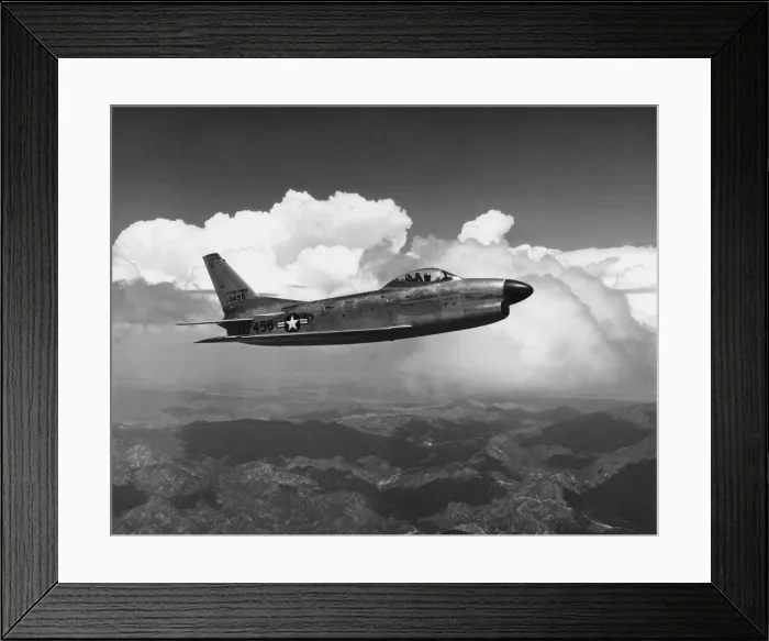 Framed Print : North American F-86 Sabre Framed Print : North American F-86 Sabre