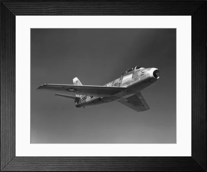 Framed Print : North American F-86 Sabre