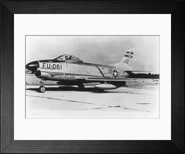 Framed Print : North American F-86 Sabre Framed Print : North American F-86 Sabre