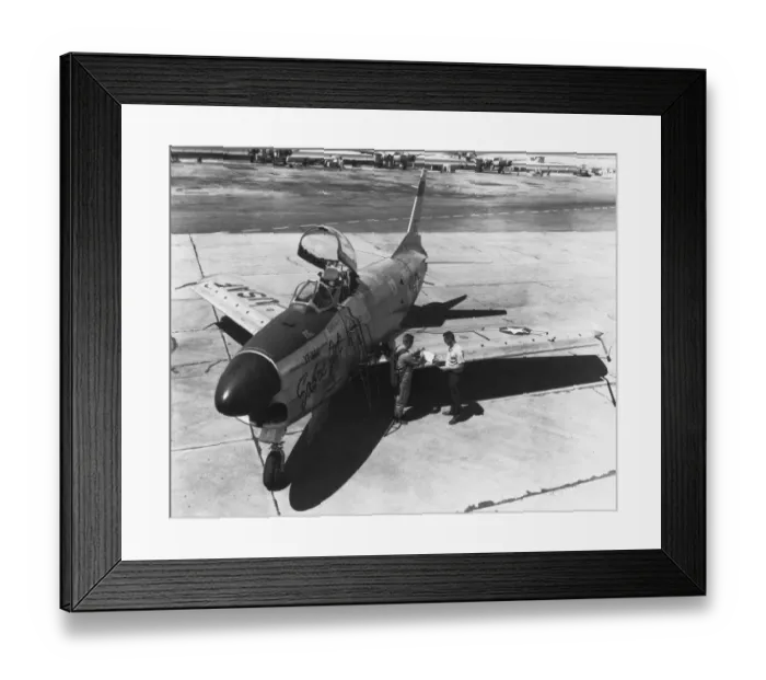 Framed Print : North American F-86 Sabre Framed Print : North American F-86 Sabre