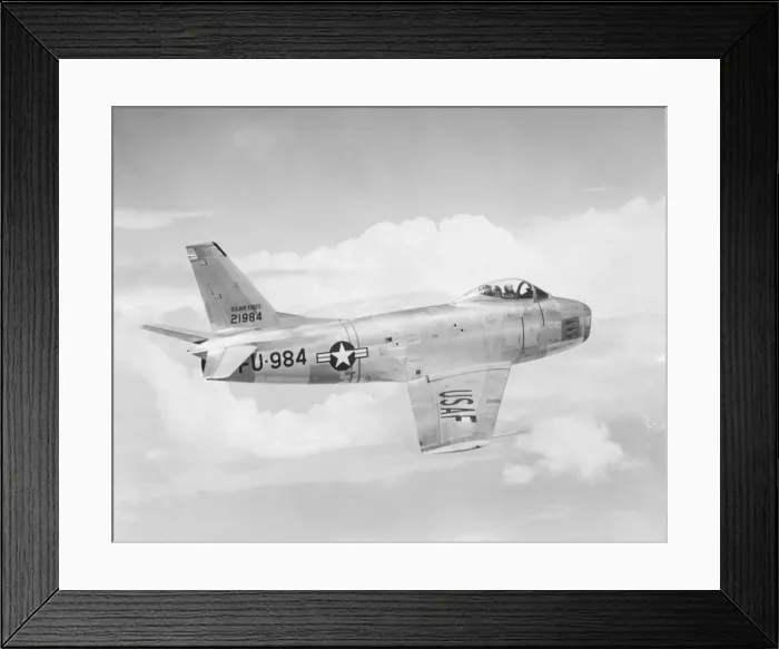 Framed Print : North American F-86 Sabre Framed Print : North American F-86 Sabre