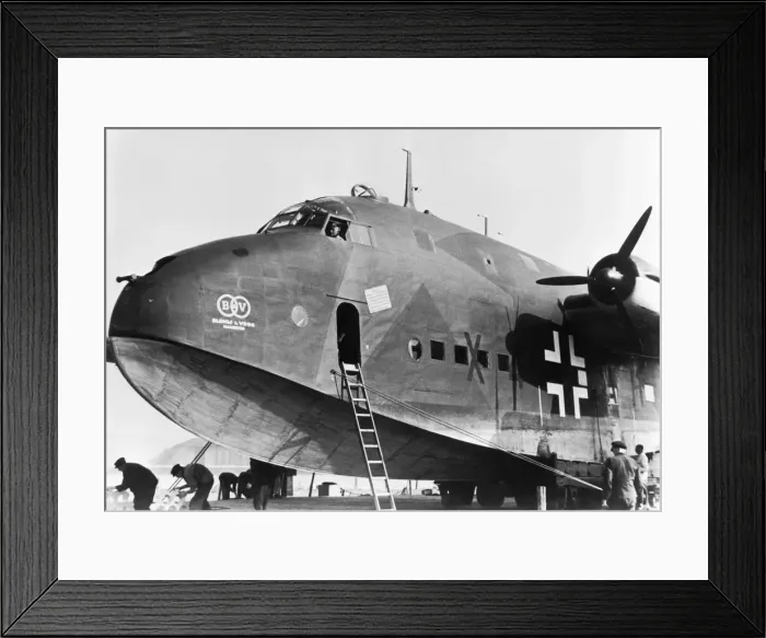 Framed Print : Blohm & Voss BV-222 Wiking Viking Framed Print : Blohm & Voss BV-222 Wiking Viking