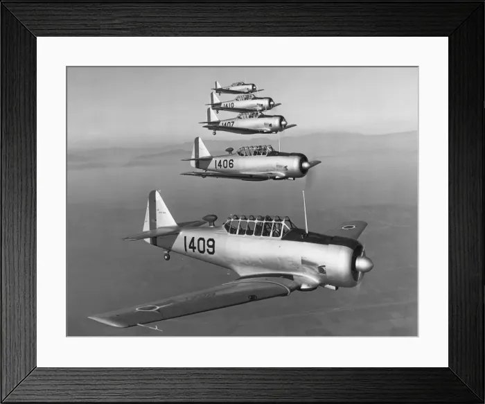 Framed Print : North American T-6 Harvard Framed Print : North American T-6 Harvard