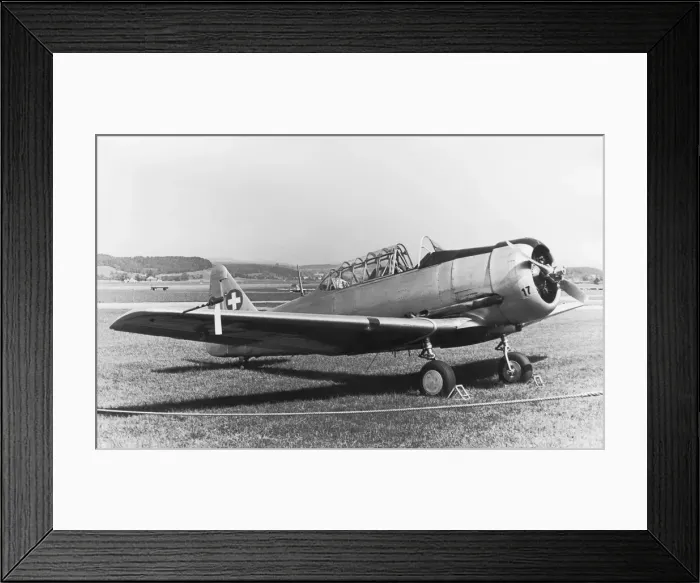 Framed Print : North American T-6 Harvard Framed Print : North American T-6 Harvard