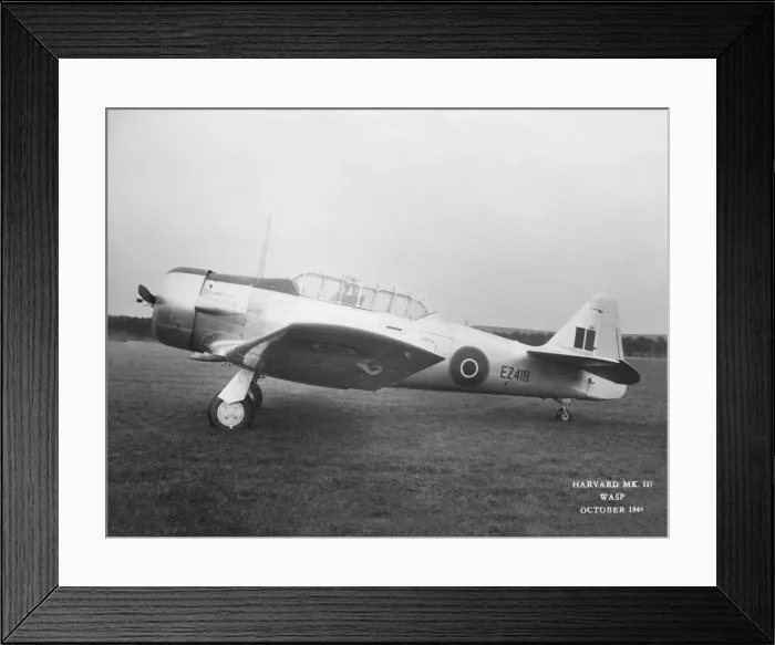 Framed Print : North American T-6 Harvard Framed Print : North American T-6 Harvard
