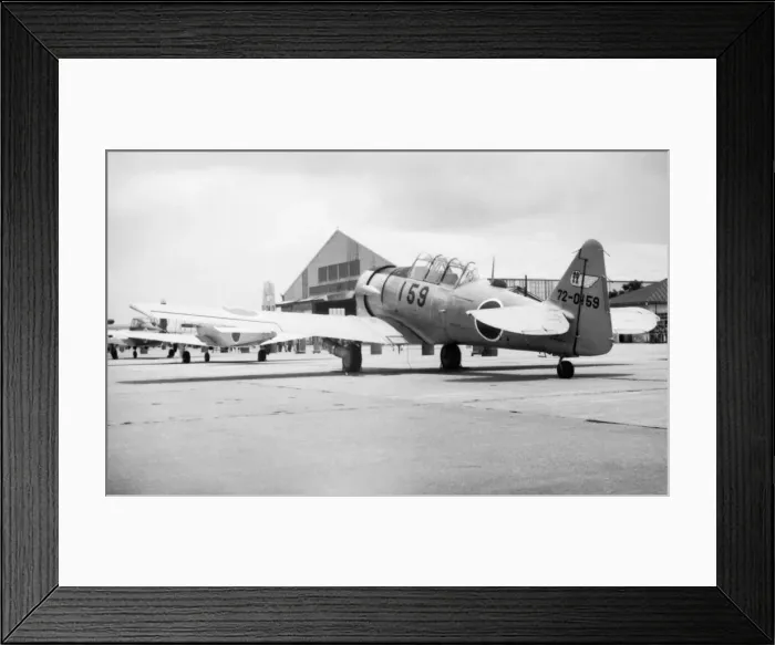 Framed Print : North American T-6 Harvard Framed Print : North American T-6 Harvard