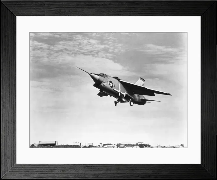 Framed Print : Vought XF8U-3 Crusader III / 3 Framed Print : Vought XF8U-3 Crusader III / 3