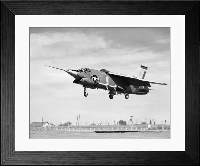 Framed Print : Vought XF8U-3 Crusader III / 3 Framed Print : Vought XF8U-3 Crusader III / 3