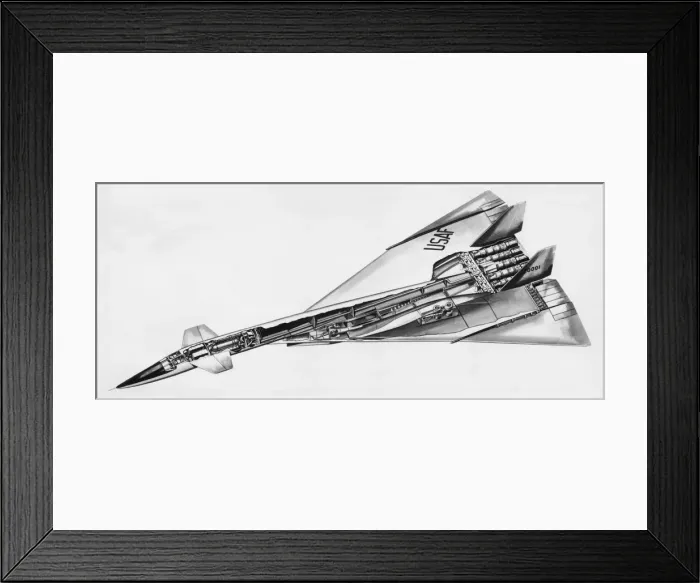 Framed Print : North American XB-70A Valkyrie Framed Print : North American XB-70A Valkyrie