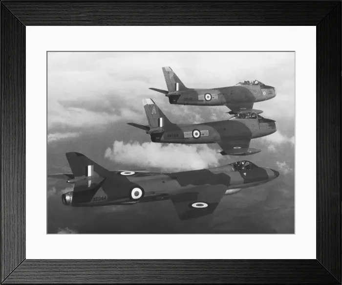 Framed Print : Hawker Hunter Framed Print : Hawker Hunter