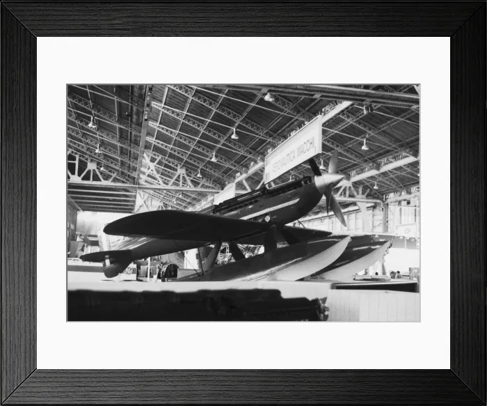 Framed Print : Macchi-Castoldi MC-72 floatplane Framed Print : Macchi-Castoldi MC-72 floatplane