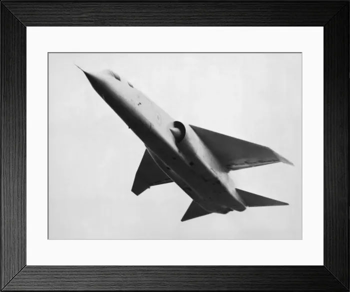 Framed Print : BAC TSR-2. Bac TSR-2 Supersonic Jet-Bomber Aircraft During the First of Framed Print : BAC TSR-2. Bac TSR-2 Supersonic Jet-Bomber Aircraft During the First of