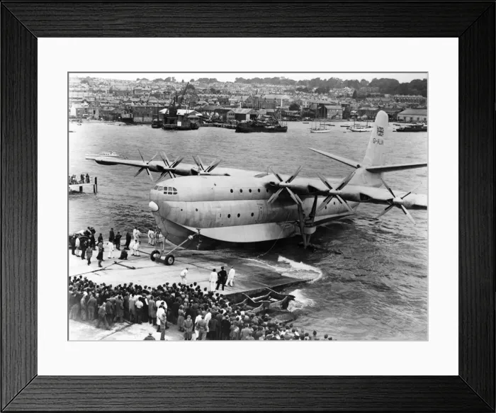 Framed Print : Saunders Roe SR-45 Princess Flying Boat Framed Print : Saunders Roe SR-45 Princess Flying Boat