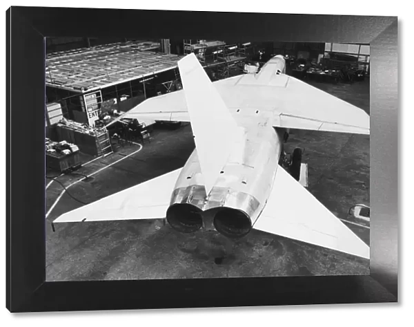 BAC TSR-2. Bac TSR-2 Supersonic Jet-Bomber Aircraft on the Final-Assembly