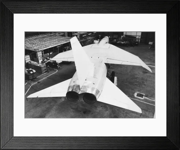 Framed Print : BAC TSR-2. Bac TSR-2 Supersonic Jet-Bomber Aircraft on the Final-Assembly Framed Print : BAC TSR-2. Bac TSR-2 Supersonic Jet-Bomber Aircraft on the Final-Assembly