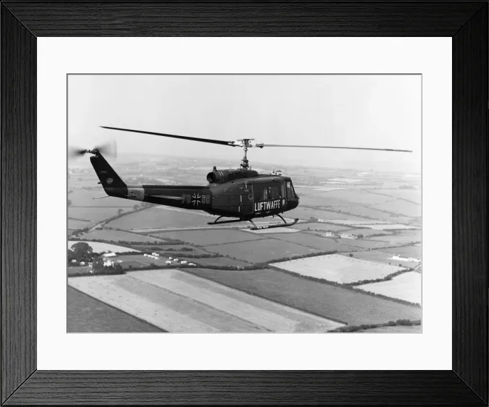 Framed Print : Bell 205 UH-1D Huey Framed Print : Bell 205 UH-1D Huey