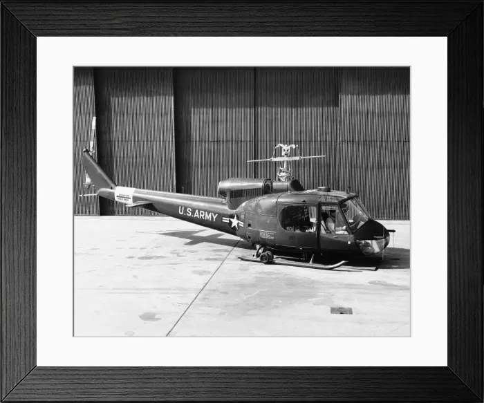 Framed Print : Bell 204 HU-1A Iroquois Huey Framed Print : Bell 204 HU-1A Iroquois Huey