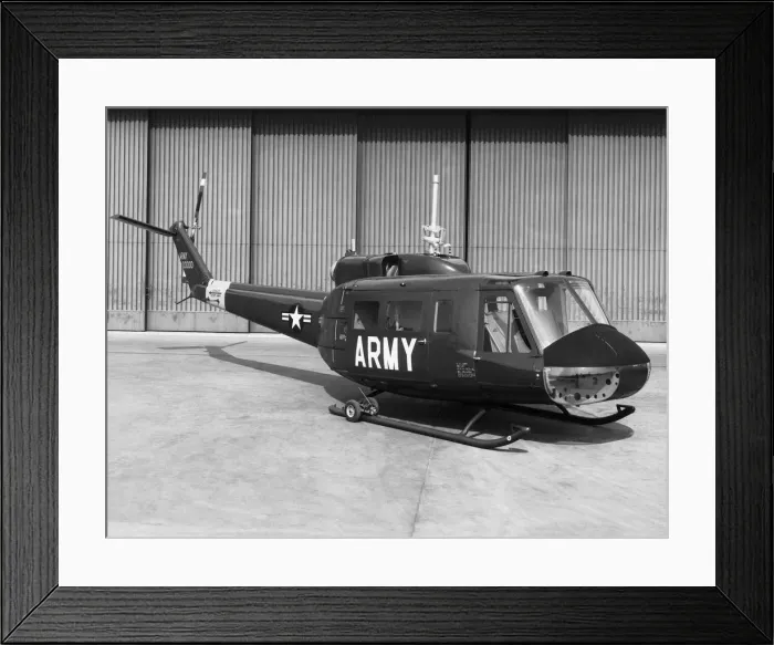 Framed Print : Bell 204 HU-1A Iroquois Huey Framed Print : Bell 204 HU-1A Iroquois Huey