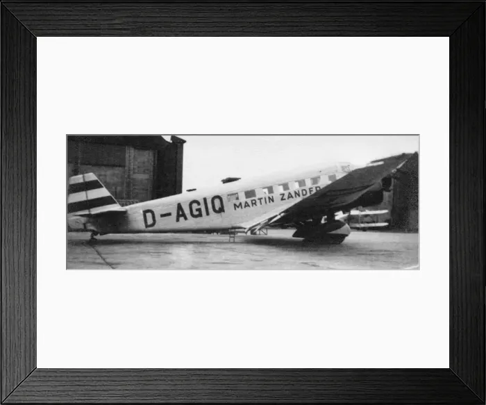 Framed Print : Junkers Ju-52 Framed Print : Junkers Ju-52