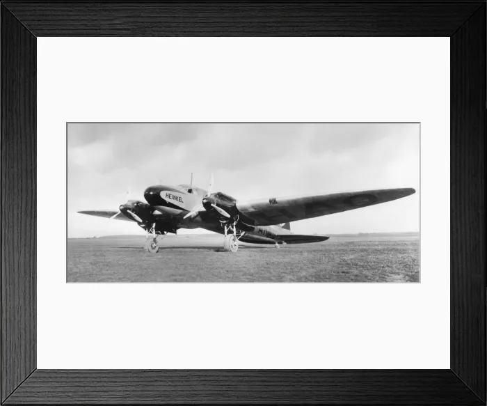 Framed Print : Heinkel He-111
