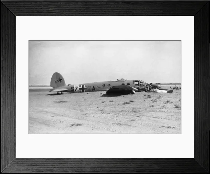 Framed Print : Heinkel He-111