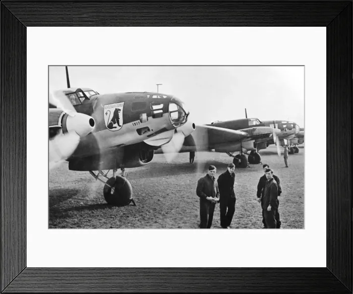 Framed Print : Heinkel He-111