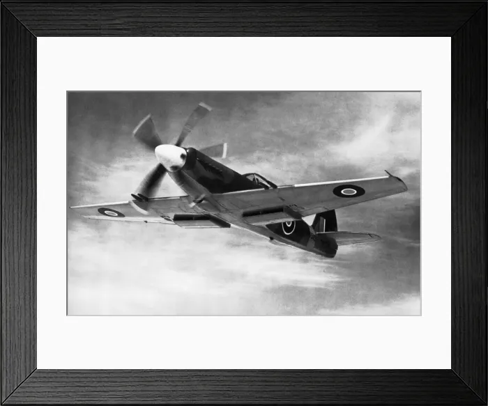 Framed Print : RAF Supermarine Spiteful Fxiv / F-14 Flying Framed Print : RAF Supermarine Spiteful Fxiv / F-14 Flying