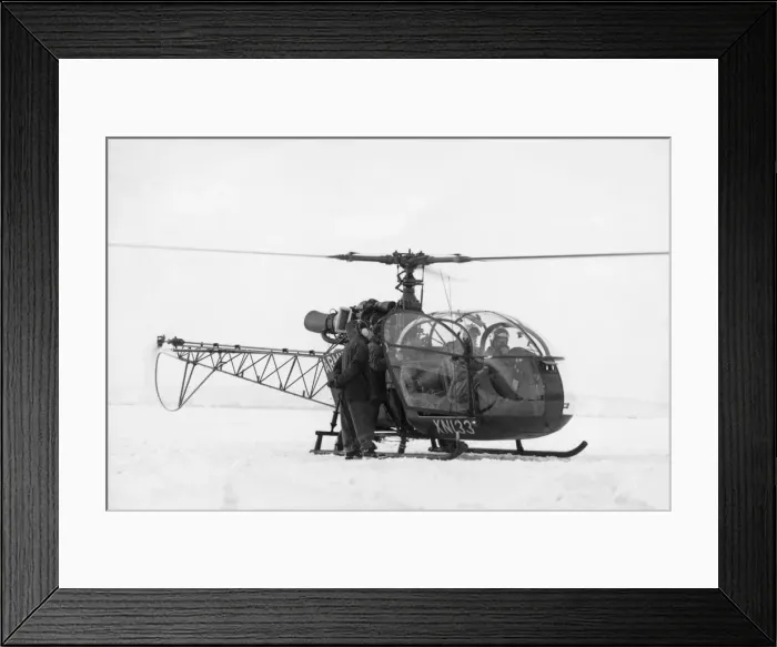 Framed Print : Aerospatiale SA-315 Alouette AH-2 Framed Print : Aerospatiale SA-315 Alouette AH-2