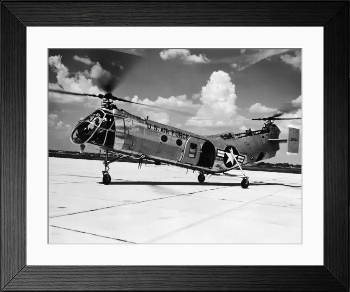 Framed Print : Piasecki YH-21 Work Horse prototype Framed Print : Piasecki YH-21 Work Horse prototype