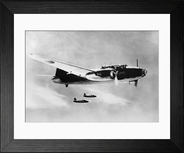 Framed Print : Mitsubishi G4M2 Type 1 Betty Framed Print : Mitsubishi G4M2 Type 1 Betty