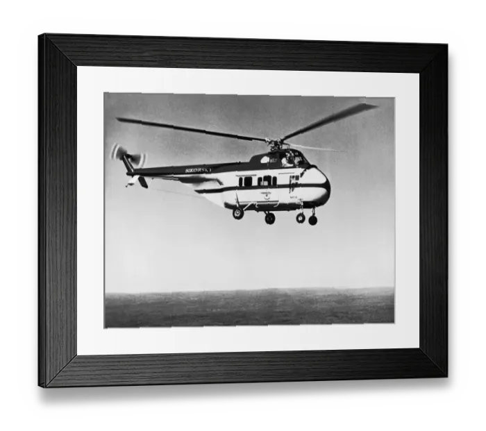 Framed Print : Sikorsky S-55 Framed Print : Sikorsky S-55