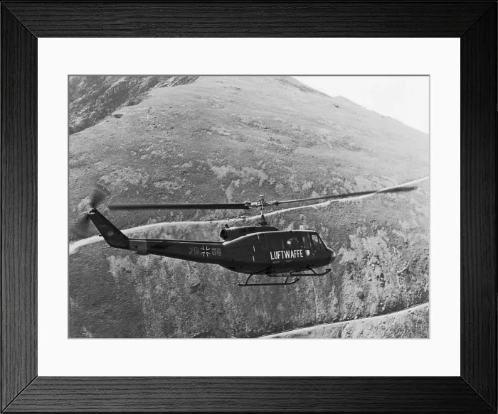 Framed Print : Bell 205 UH-1D Huey Framed Print : Bell 205 UH-1D Huey