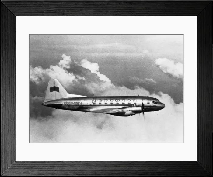 Framed Print : Ilyushin IL-12 Framed Print : Ilyushin IL-12
