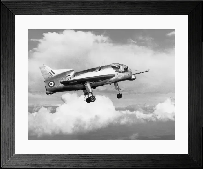 Framed Print : Short Sc. 1 Vtol Research Prototype Aircraft flying above? Framed Print : Short Sc. 1 Vtol Research Prototype Aircraft flying above?