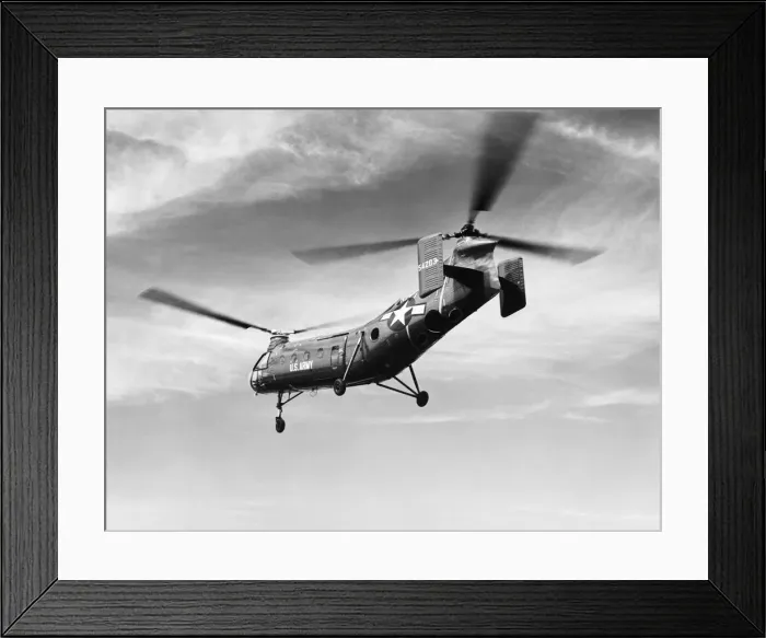 Framed Print : Piasecki H-21C CH-21C Shawnee Model 43 Framed Print : Piasecki H-21C CH-21C Shawnee Model 43