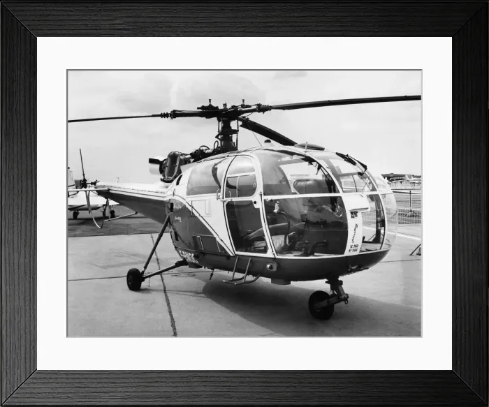 Framed Print : Aerospatiale SA-316 Alouette III / 3 Framed Print : Aerospatiale SA-316 Alouette III / 3