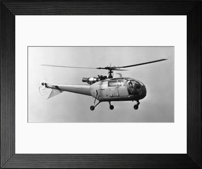 Framed Print : Aerospatiale SA-316 Alouette III / 3 Framed Print : Aerospatiale SA-316 Alouette III / 3