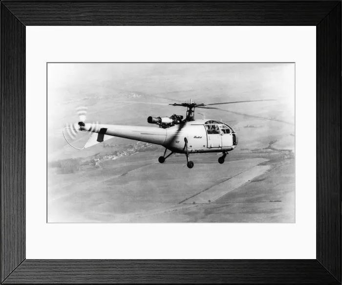 Framed Print : Aerospatiale SA-316 Alouette III / 3 Framed Print : Aerospatiale SA-316 Alouette III / 3