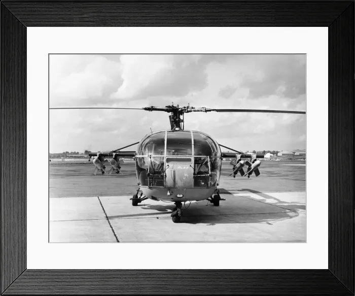 Framed Print : Aerospatiale SA-316 Alouette III / 3 Framed Print : Aerospatiale SA-316 Alouette III / 3