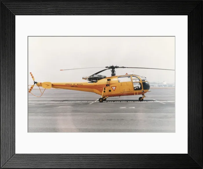 Framed Print : Aerospatiale SA-316 Alouette III / 3 Framed Print : Aerospatiale SA-316 Alouette III / 3