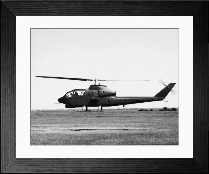 Framed Print : Bell 209 AH-1 Huey Cobra