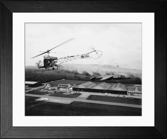 Framed Print : Bell 47 Sioux Helicopter Date: 1960s Framed Print : Bell 47 Sioux Helicopter Date: 1960s