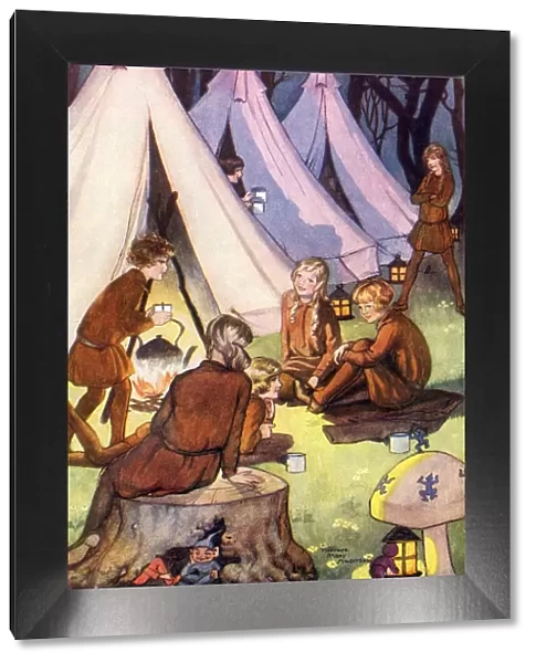 Brownies in camp by Florence Mary Anderson