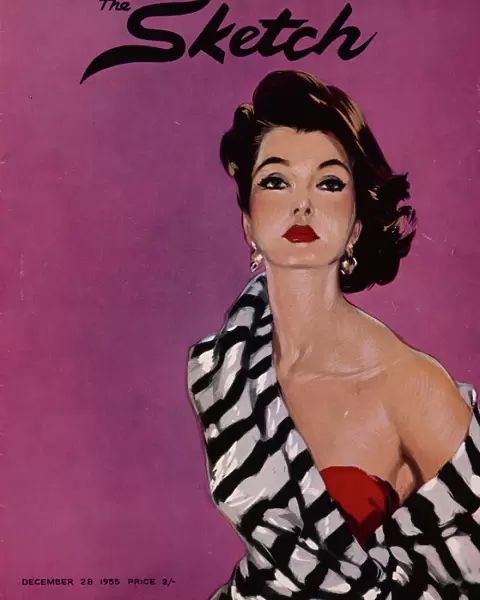 Sketch front cover 1955 by David Wright